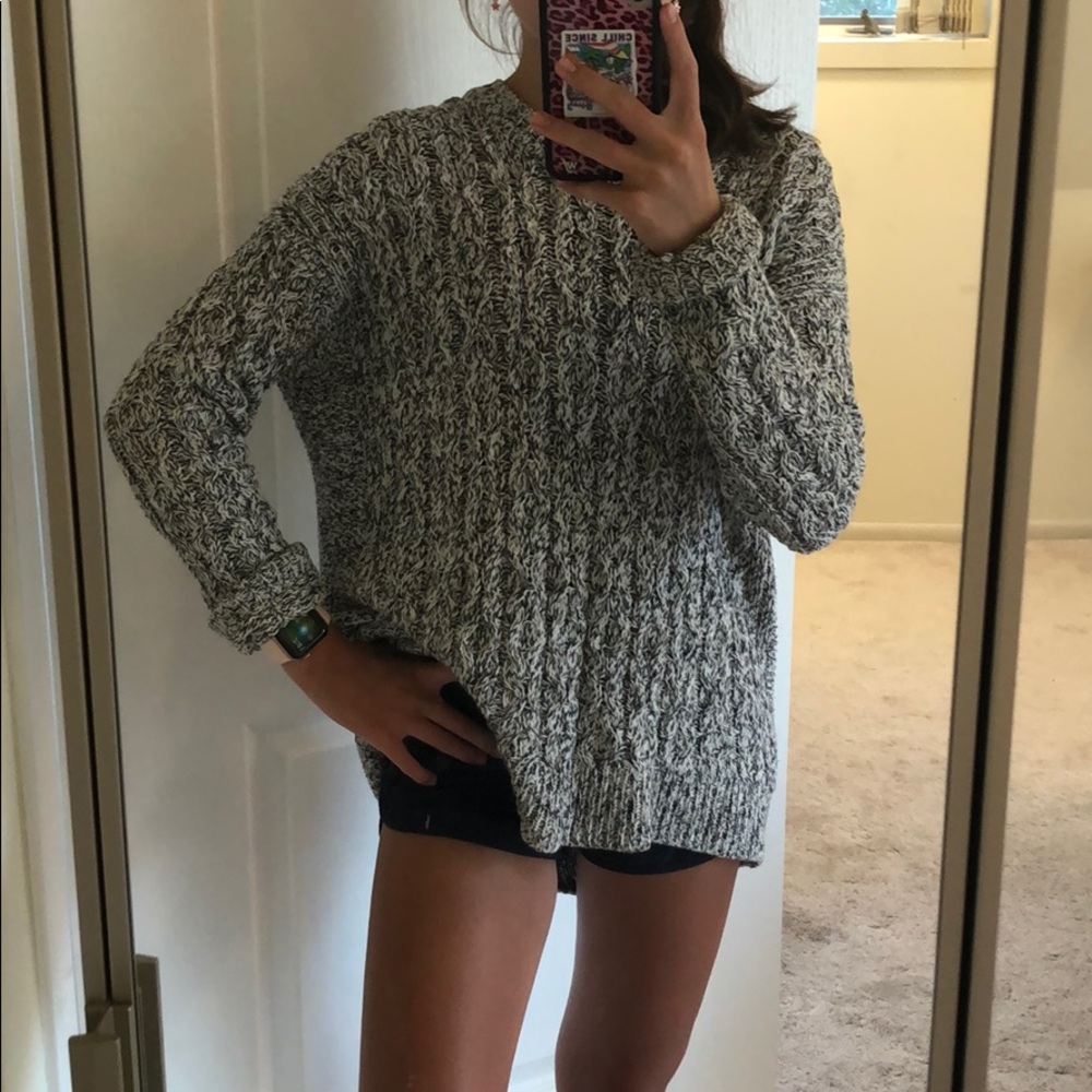 oversized gap sweater